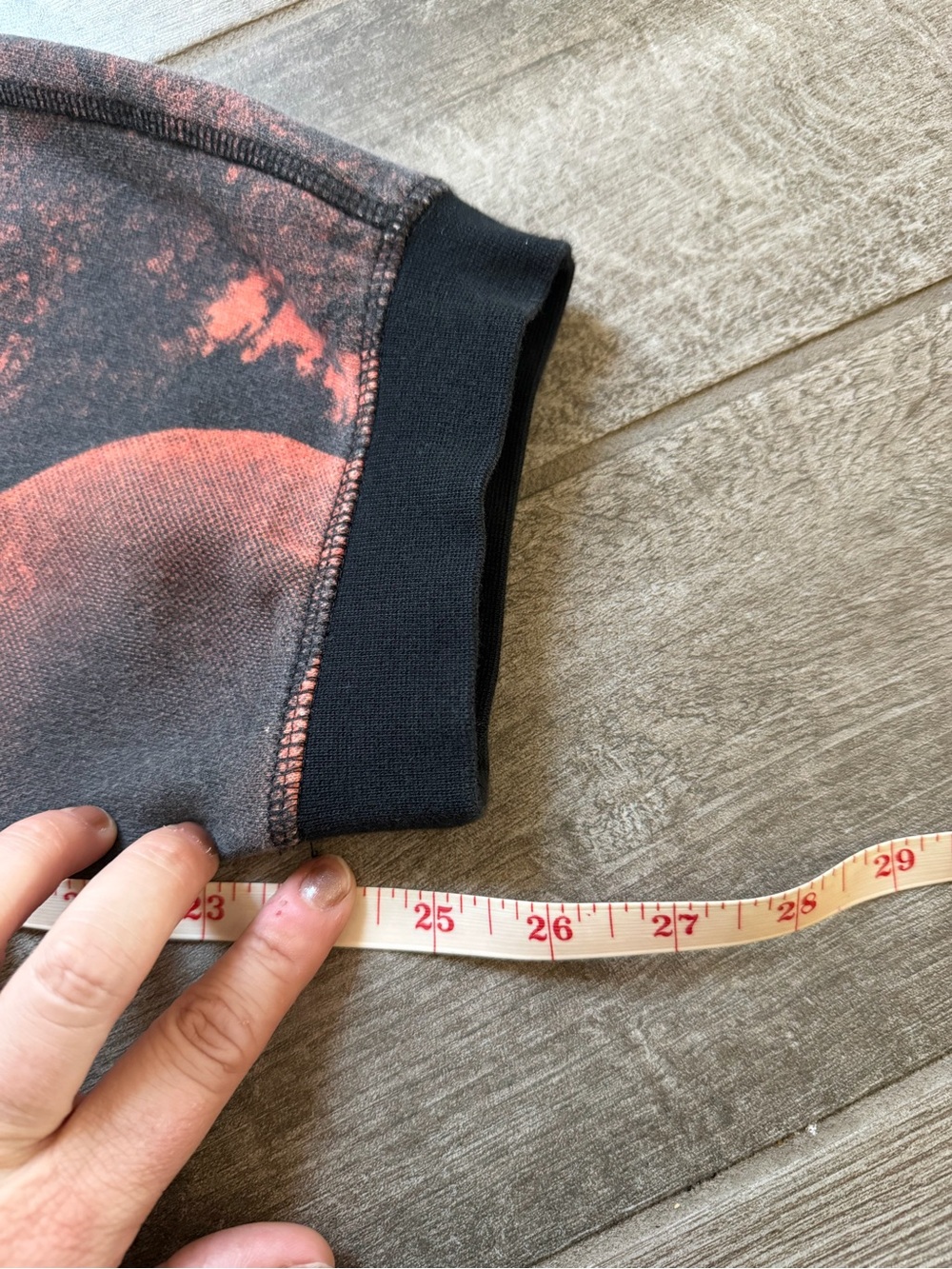 Russell Athletic Light Orange and Black Skull Print Joggers - Picture 5 of 7